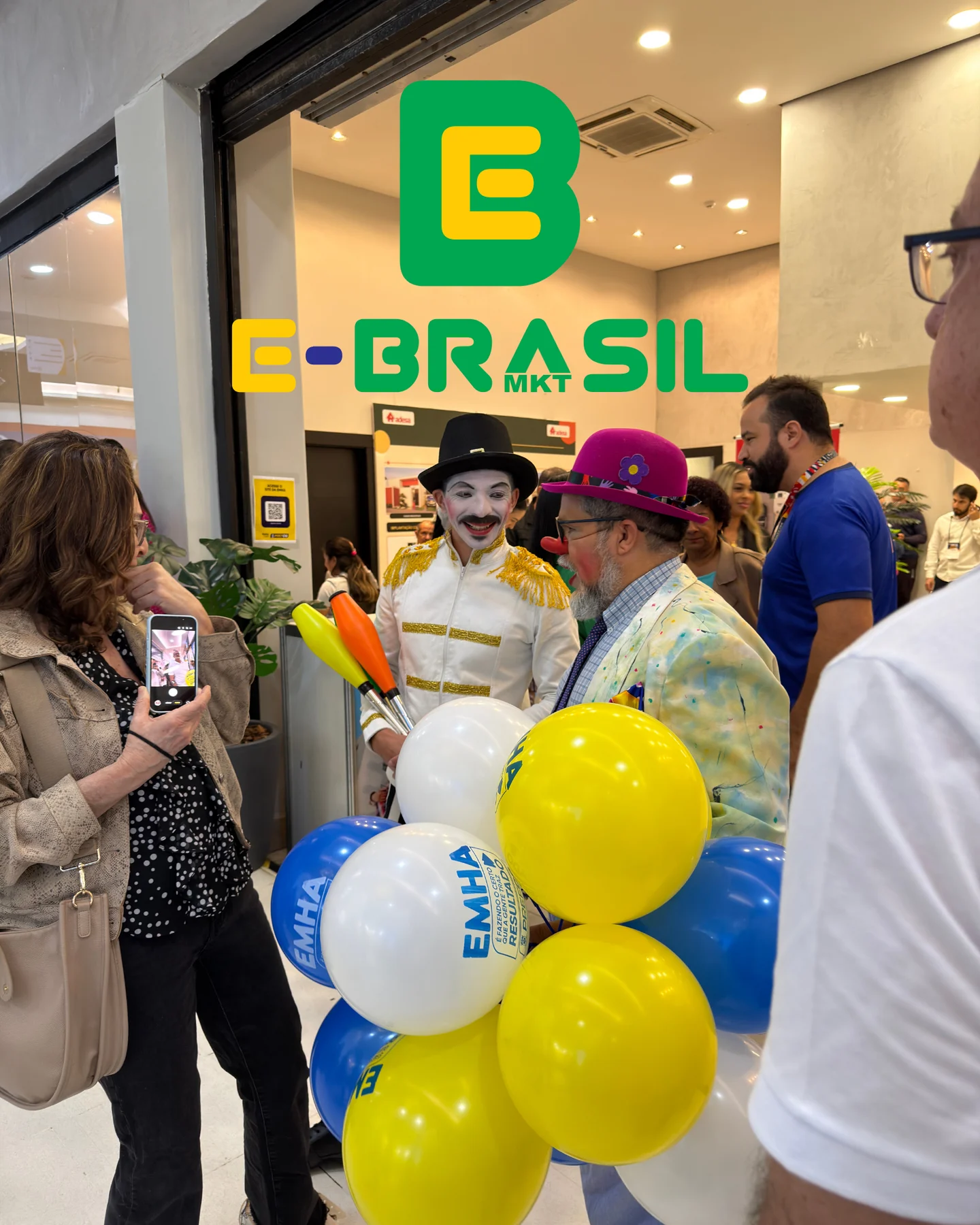 E-Brasil MKT — Produção de conteúdo · Eventos e ações promocionais