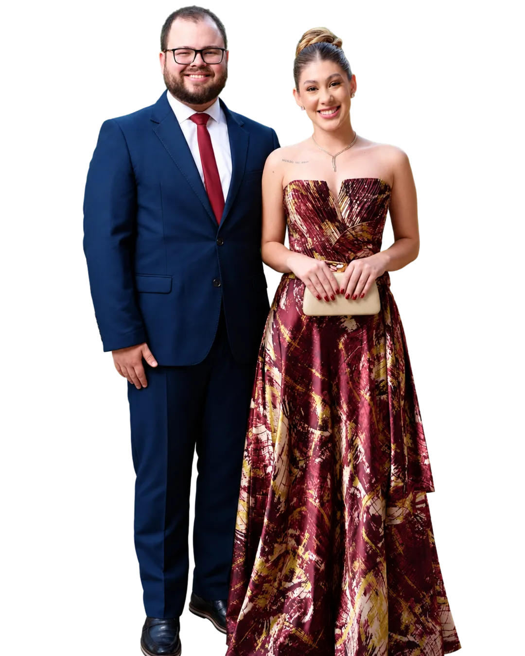 Matheus e Yasmin, fundadores da Araceli